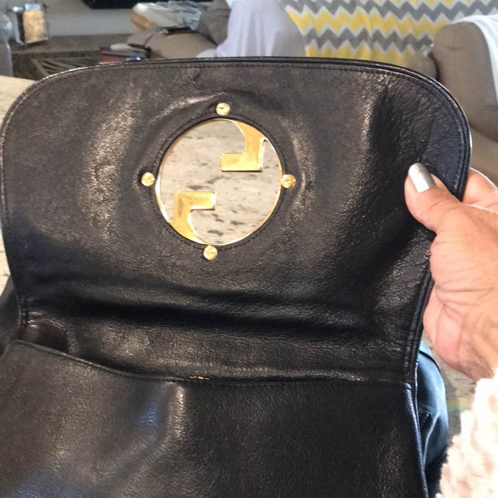 Gucci Black Leather 1970s Great condition. - Picture 3 of 12